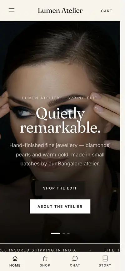Pearl Editorial theme preview